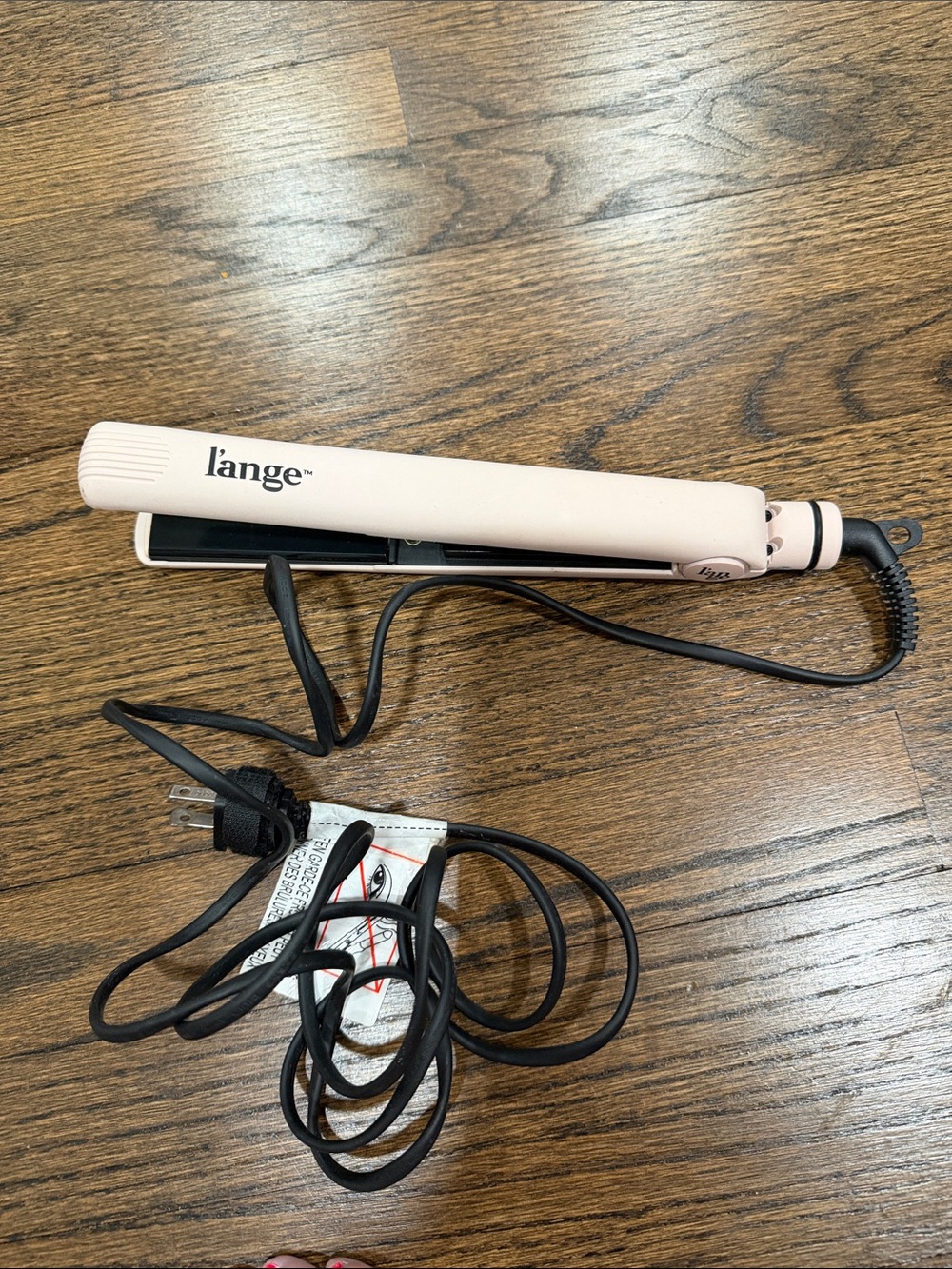 Lange Pink Ceramic Hair Straightener
